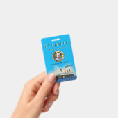 VIP All Access Custom Photo Titanic Birthday Badge (Handheld)