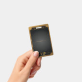 VIP ALL ACCESS Gouden Pas BLANK Zelf Aanpassen Badge (Handheld)