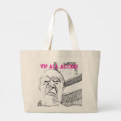VIP ALL ACCESS GROTE TOTE BAG (Achterkant)