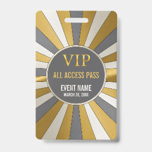 VIP All-Access-Pas Evenement ID-badge Badge
