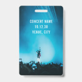 VIP All Access Pass Concert Evenement Persoonlijk Badge (Achterkant)