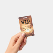VIP All Access Pass Concert Festival Badge (Handheld)