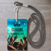 VIP All Access Pass-concertevenement Badge