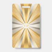 VIP All Access Pass Event ID-badge Badge (Achterkant)