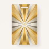 VIP All Access Pass Event ID-badge Badge (Achterkant)
