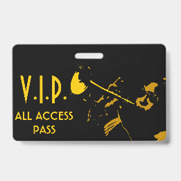 VIP All Access Pass voor Musical Event Badge