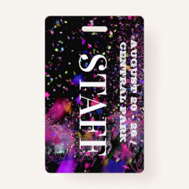 VIP alle medewerkers die toegang hebben tot medewe Badge