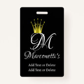 VIP BADGE (Achterkant)