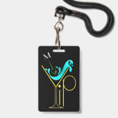 VIP BADGE (Voorzijde met lanyard)