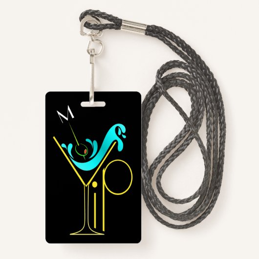 VIP BADGE (Voorkant met draagriem)
