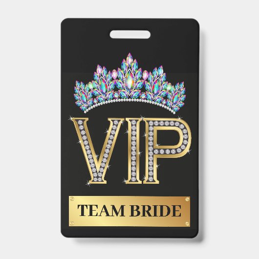 VIP BADGE (Voorzijde)