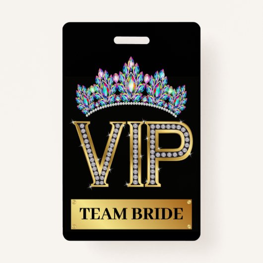 VIP BADGE (Voorkant)