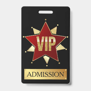 VIP-BADGE BADGE