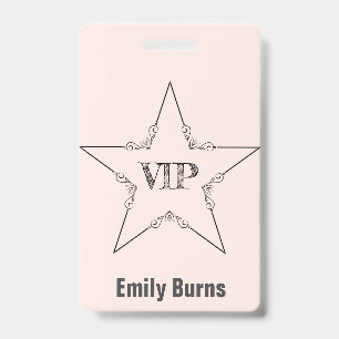 VIP-badge Badge