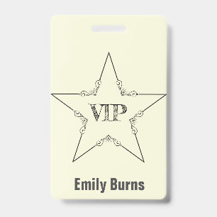 VIP-badge Badge