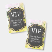 VIP-badge Badge (Voor- en achterkant)