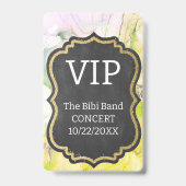 VIP-badge Badge (Achterkant)
