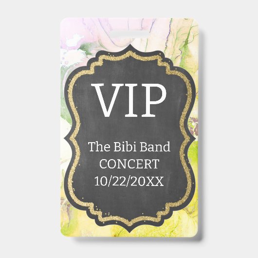 VIP-badge Badge (Voorzijde)