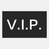 VIP Badge Stickers (Voorkant)
