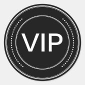 VIP Badge Stickers (Voorkant)