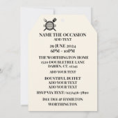 VIP Barbecue / Varken Pickin' Kaart (Achterkant)