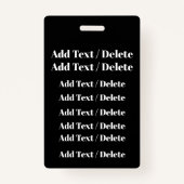 VIP Basketbal BADGE (Achterkant)