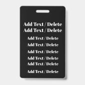 VIP-Basketbalbadge Badge (Back)