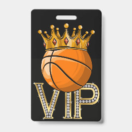 VIP-basketbalbadge Badge