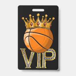 VIP-basketbalbadge Badge