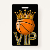 VIP Basketball Badge (Voorkant)