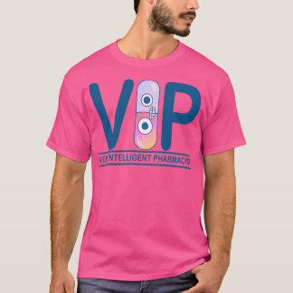 VIP betekent zeer intelligente apotheker T-shirt