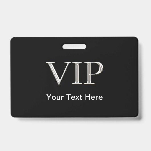 VIP-bezoeker van hoge klasse Badge (Voorzijde)