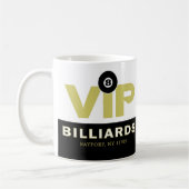 VIP Billiards Gepersonaliseerd koffie-Mok Koffiemok (Links)