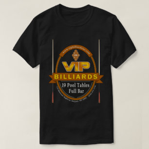 VIP Billiards Retro Kijk T-shirt