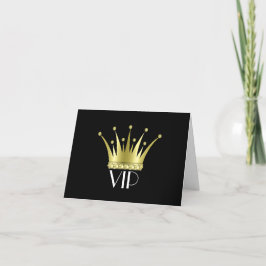 VIP-briefkaart Bedankkaart