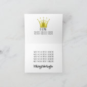 VIP-briefkaart Bedankkaart (Binnen)