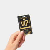 VIP Business Event Badge (Handheld)
