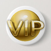 VIP-Button Ronde Button 7,6 Cm (Voorkant)
