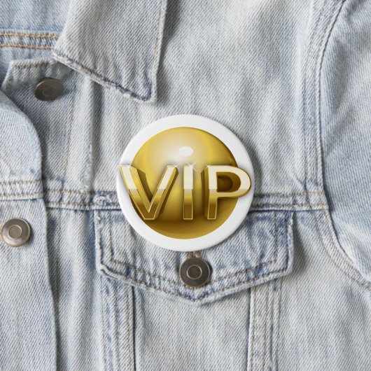 VIP-Button Ronde Button 7,6 Cm (In situ)