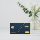 VIP Custom Visitekaartje (Staand voorkant)
