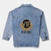 VIP DENIM JACKET (Achterkant)
