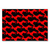 VIP Doggen Tischkarten Kaart (Achterkant)