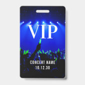 VIP Evenement Foto Aangepaste Naam Concert Badge (Voorkant)