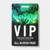 VIP-event met alle toegang Badge (Voorzijde)