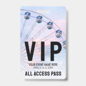 VIP-feest met alle toegang Badge (Achterkant)