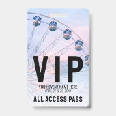VIP-feest met alle toegang Badge (Voorzijde)