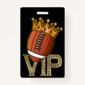 VIP Football Guest Pass Lanyard Badge (Voorkant)