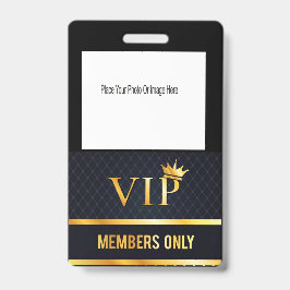 VIP-foto Badge