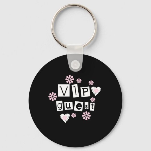 VIP-gastbloemen Sleutelhanger (Voorkant)