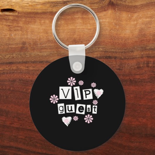 VIP-gastbloemen Sleutelhanger (Voorkant)